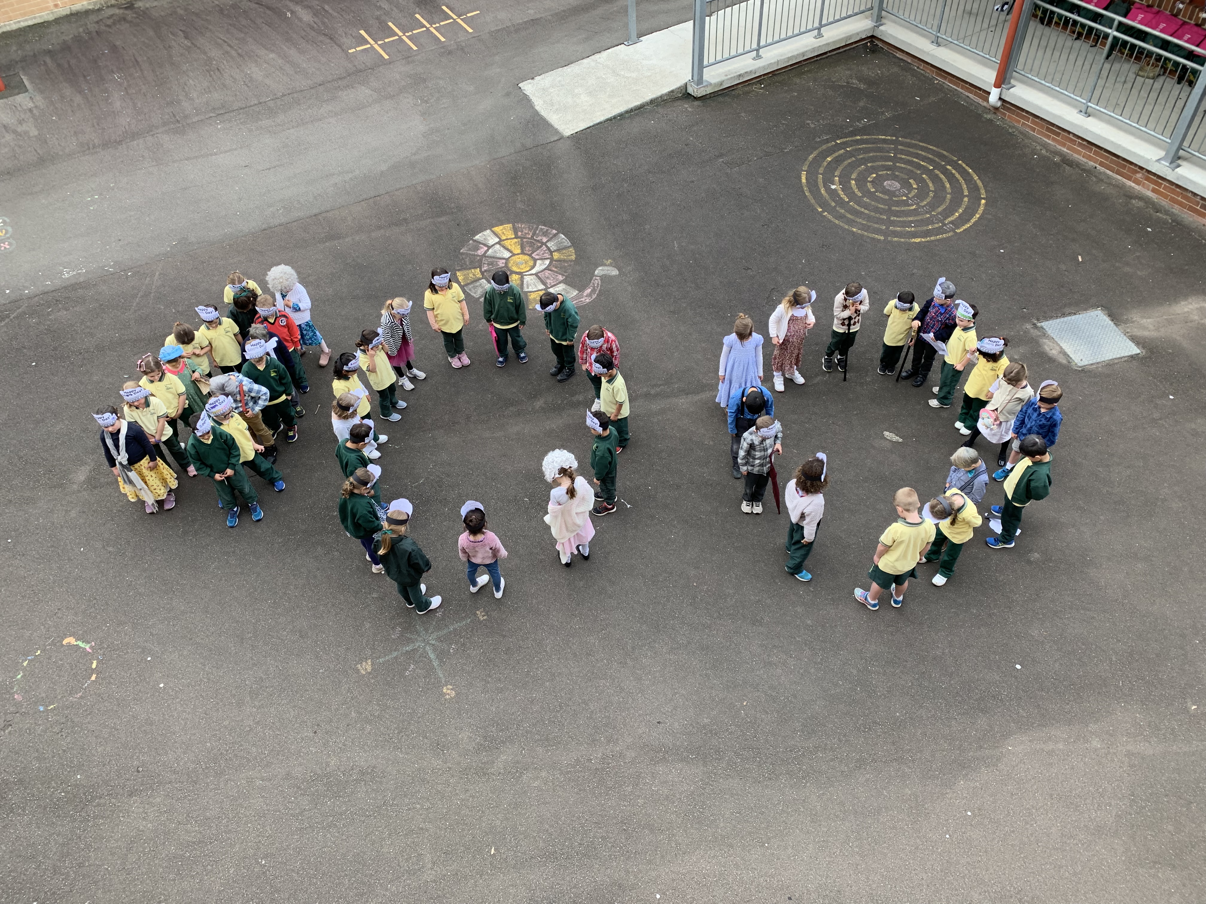 Kindergarten celebrating 100 days of school – July 2019