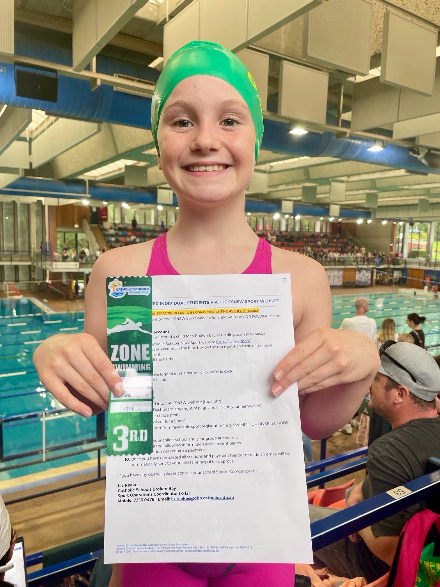 Northern Beaches Swimming Zone Championships Our Lady of Good Counsel Forestville